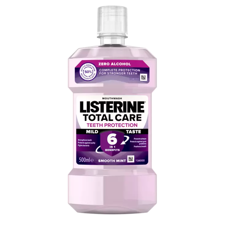 Listerine Total Care Teeth Prot./Extra mild szájv. 500ml Listerine Total Care Teeth Prot./Extra mild szájv. 500ml