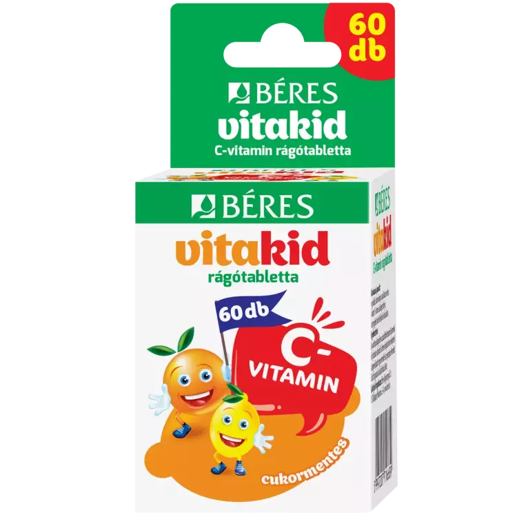 Béres Vitakid C-vitamin rágótabletta 60x