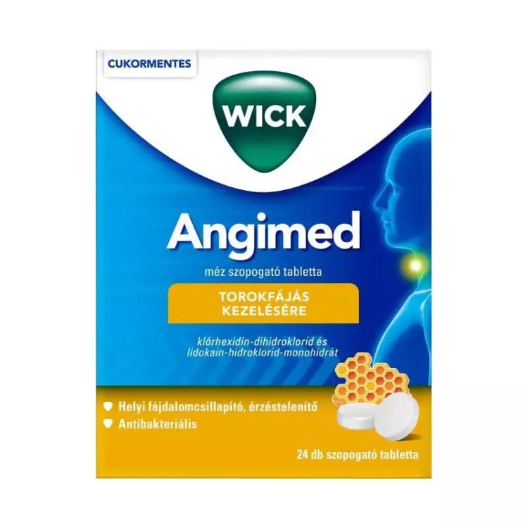 Angimed méz szopogató tabletta 24x Angimed méz szopogató tabletta 24x
