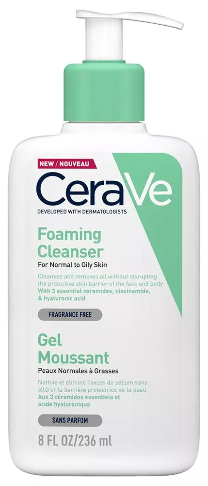 CeraVe Habzó tisztító gél arcra és testre 236ml CeraVe Habzó tisztító gél arcra és testre 236ml
