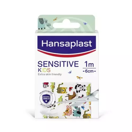 Hansaplast Sensitive Kids sebtapasz 1mx6cm 1x