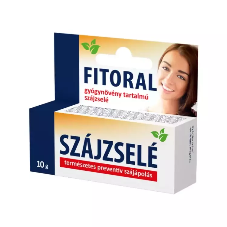Fitoral gyógynövény kivonatos szájzselé 10g Fitoral gyógynövény kivonatos szájzselé 10g