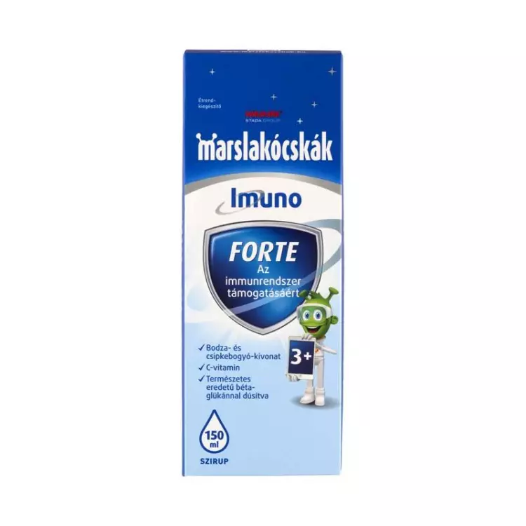Marslakócskák Imuno Forte szirup bodza íz 150ml Marslakócskák Imuno Forte szirup bodza íz 150ml