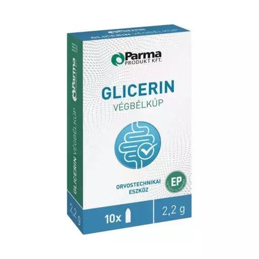 Parma Glicerin végbélkúp 10x2,2g