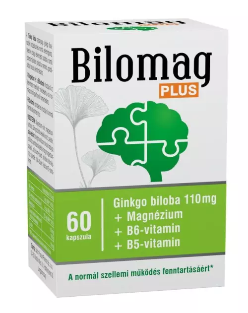 Bilomag Plus Ginkgo biloba 110 mg kapszula 60x