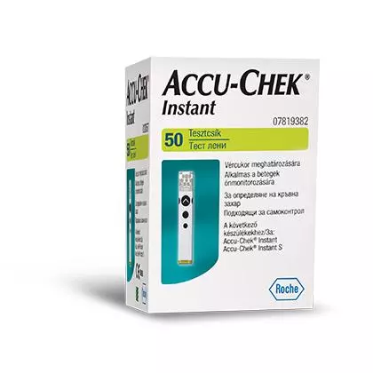AccuChek Instant tesztcsík 50x AccuChek Instant tesztcsík 50x