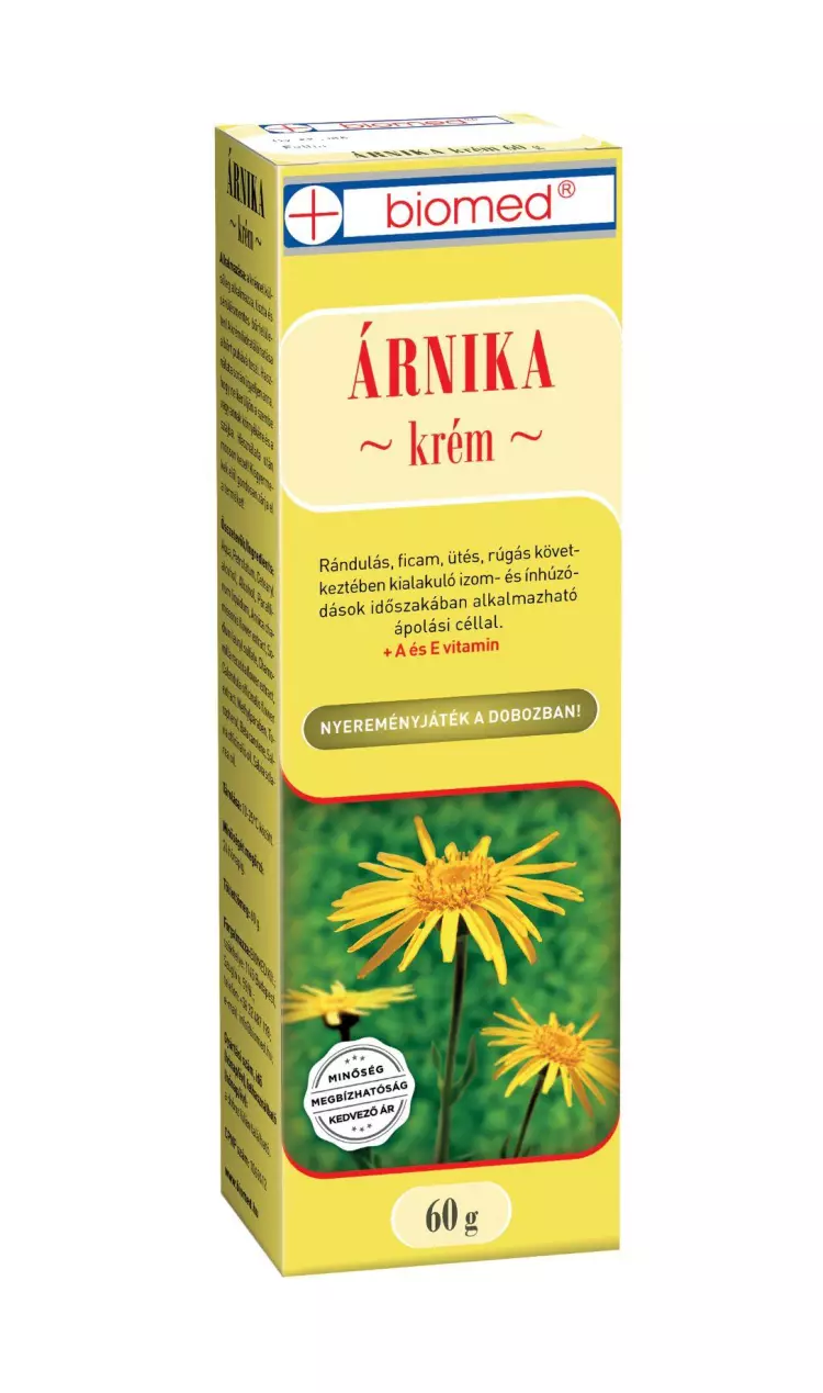 Biomed Árnika krém 60g Biomed Árnika krém 60g