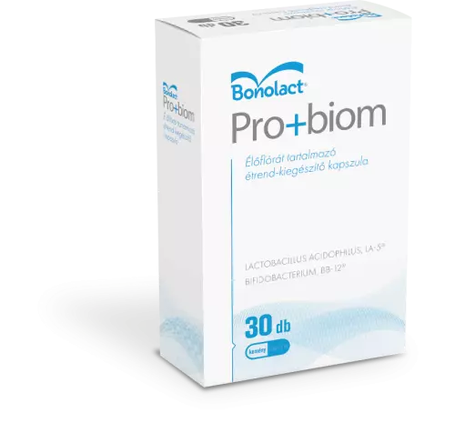 Bonolact Pro+biom étrendkiegészítő kapszula 30x
