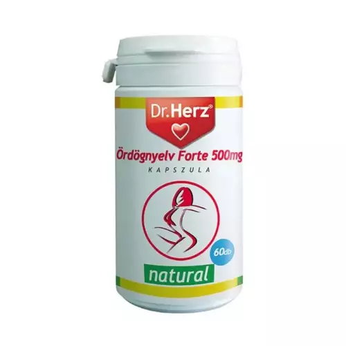 Dr.Herz Ördögnyelv Forte 500 mg kapszula 60x