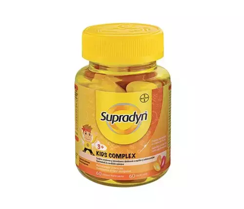 Supradyn Kids Complex multivit. zselé gyümölcsízű 60x