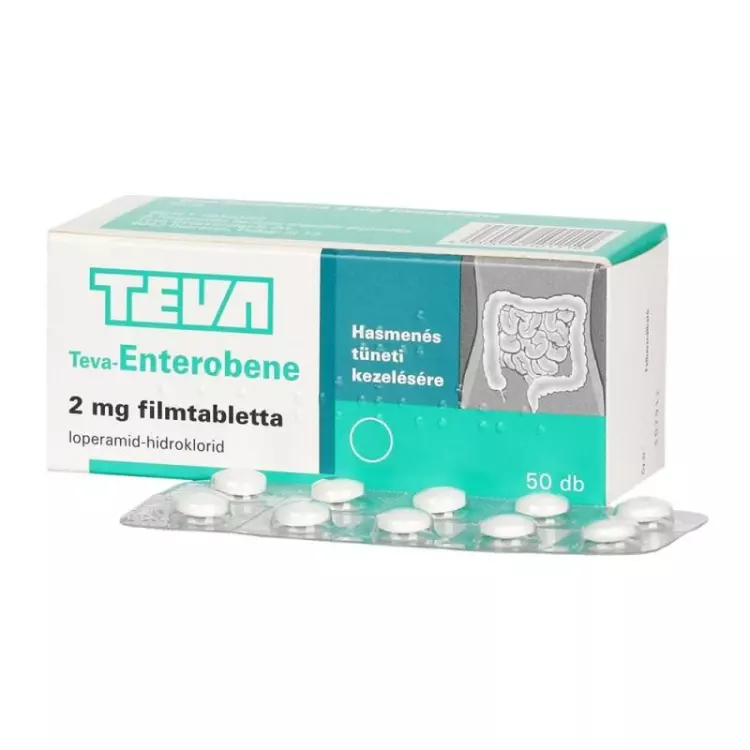 Teva-Enterobene 2 mg filmtabletta 50x Teva-Enterobene 2 mg filmtabletta 50x