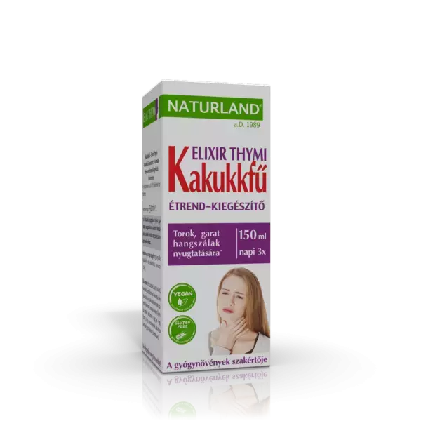 Naturland Kakukkfű (Elix. thymi) étrendkieg. 150ml Naturland Kakukkfű (Elix. thymi) étrendkieg. 150ml