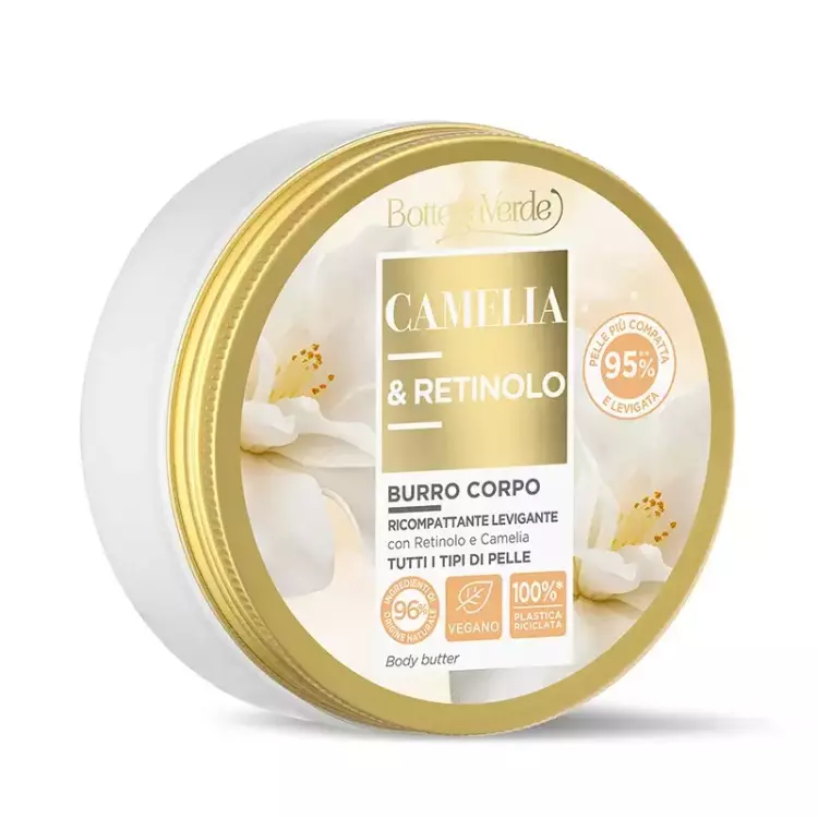 BottegaVerde Camelia E Retinolo testápoló 150ml BottegaVerde Camelia E Retinolo testápoló 150ml