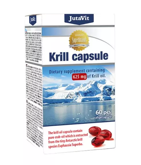 JutaVit Krill olaj 625 mg kapszula 60x