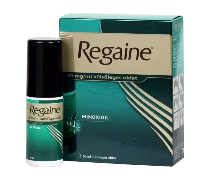Regaine 20 mg/ml külsőleges oldat 60ml HDPE Regaine 20 mg/ml külsőleges oldat 60ml HDPE