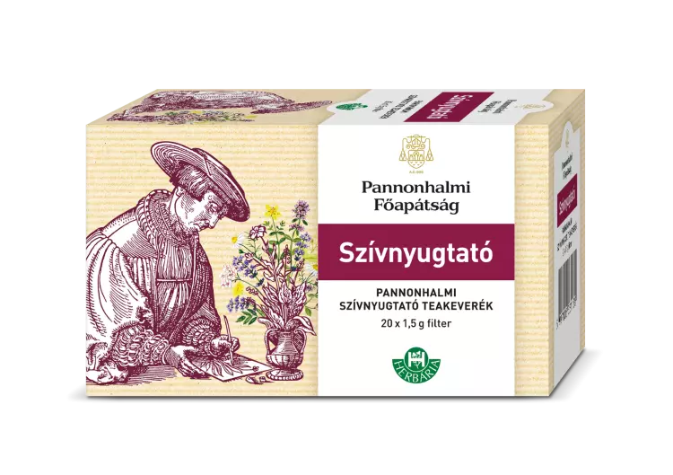 Pannonhalmi Szívnyugtató teakeverék filteres 20x1,5g Pannonhalmi Szívnyugtató teakeverék filteres 20x1,5g