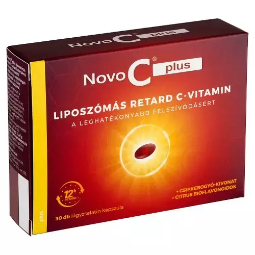 Novo C Plus liposzómás retard C kapszula 30x