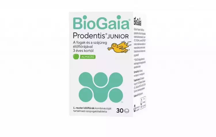 BioGaia Prodentis Junior szopogató tabletta alma 30x