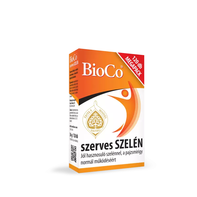 BioCo Szerves Szelén tabletta megapack 120x BioCo Szerves Szelén tabletta megapack 120x