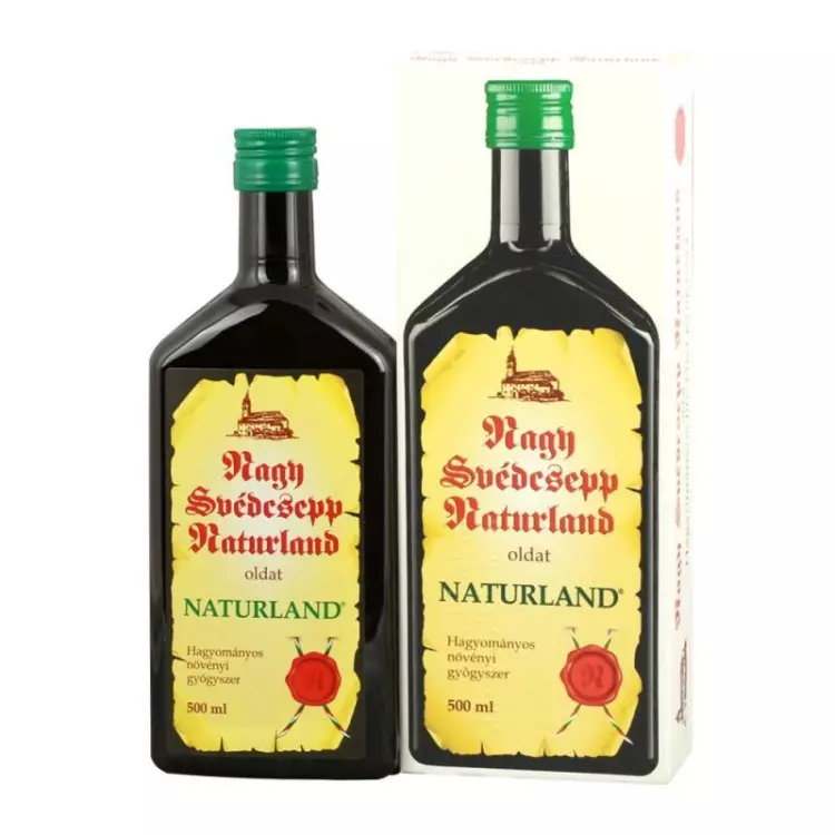 Nagy Svédcsepp Naturland oldat 1x500ml Nagy Svédcsepp Naturland oldat 1x500ml