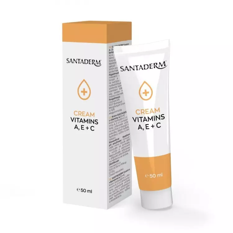 Santaderm A- E- C- vitaminnal krém 50ml Santaderm A- E- C- vitaminnal krém 50ml