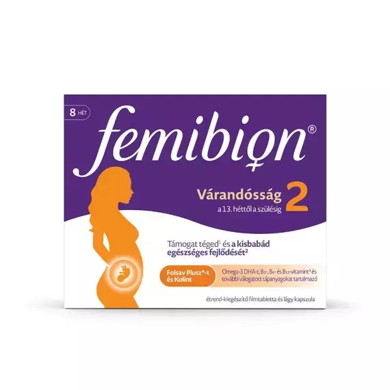 Femibion 2 Várandósság filmtabl.+kapsz.(2024 form) 56x+56x Femibion 2 Várandósság filmtabl.+kapsz.(2024 form) 56x+56x
