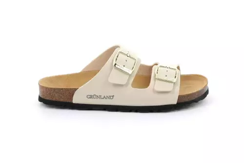 Grünland Sara papucs bézs 2 csatos pár