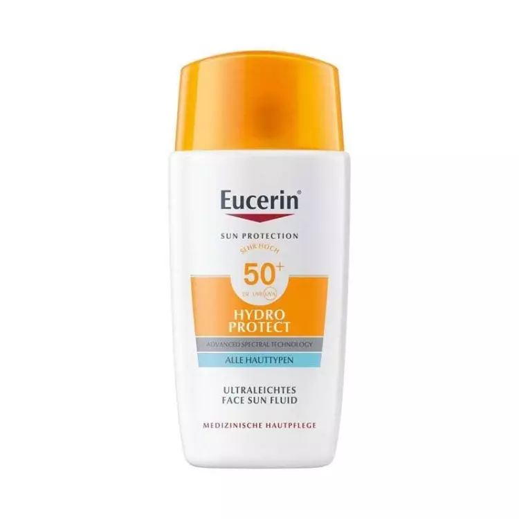 Eucerin Sun Hydro-Protect ultra könnyű napozó fluid arcra SPF50+ 50ml Eucerin Sun Hydro-Protect ultra könnyű napozó fluid arcra SPF50+ 50ml