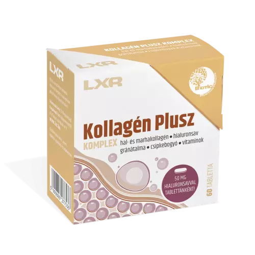 LXR Kollagén Plusz Komplex tabletta 60x
