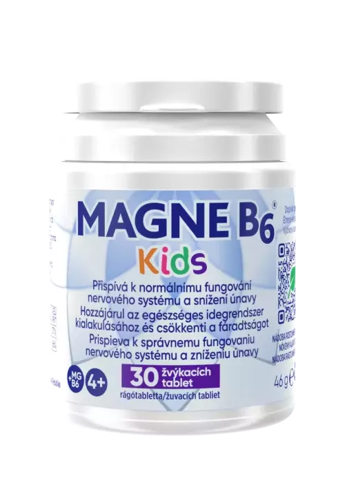 Magne B6 Kids étrendkiegészítő rágótabletta 30x
