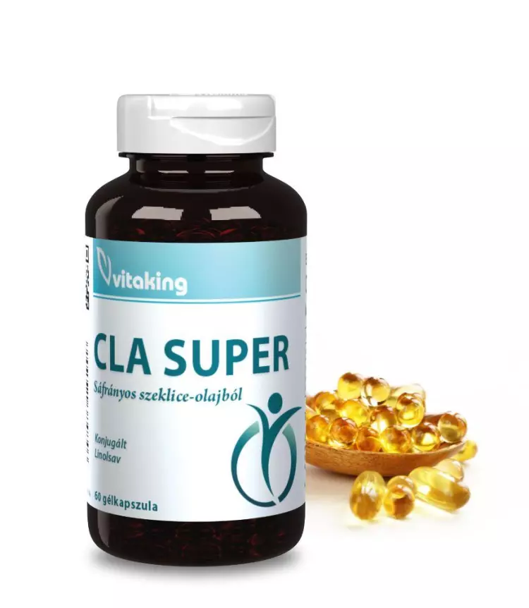 Vitaking CLA Super 2000 mg gélkapszula 60x Vitaking CLA Super 2000 mg gélkapszula 60x