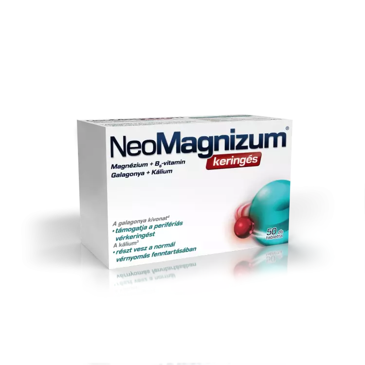 NeoMagnizum keringés magnézium tabletta 50x NeoMagnizum keringés magnézium tabletta 50x
