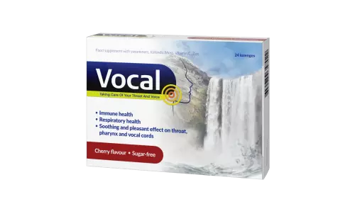 Vocal szopogató tabletta cseresznye 24x