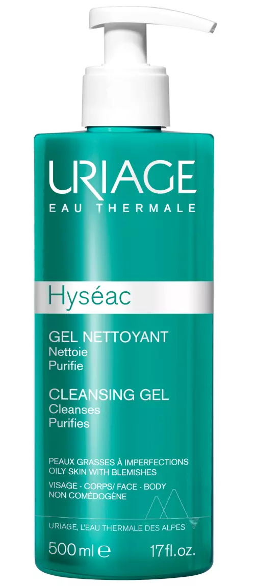 Uriage Hyséac habzó arctisztító gél zsíros bőrre 500ml