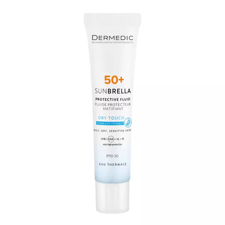 Dermedic Sunbrella Dry Touch matt hat.fluid SPF50+ 40ml Dermedic Sunbrella Dry Touch matt hat.fluid SPF50+ 40ml