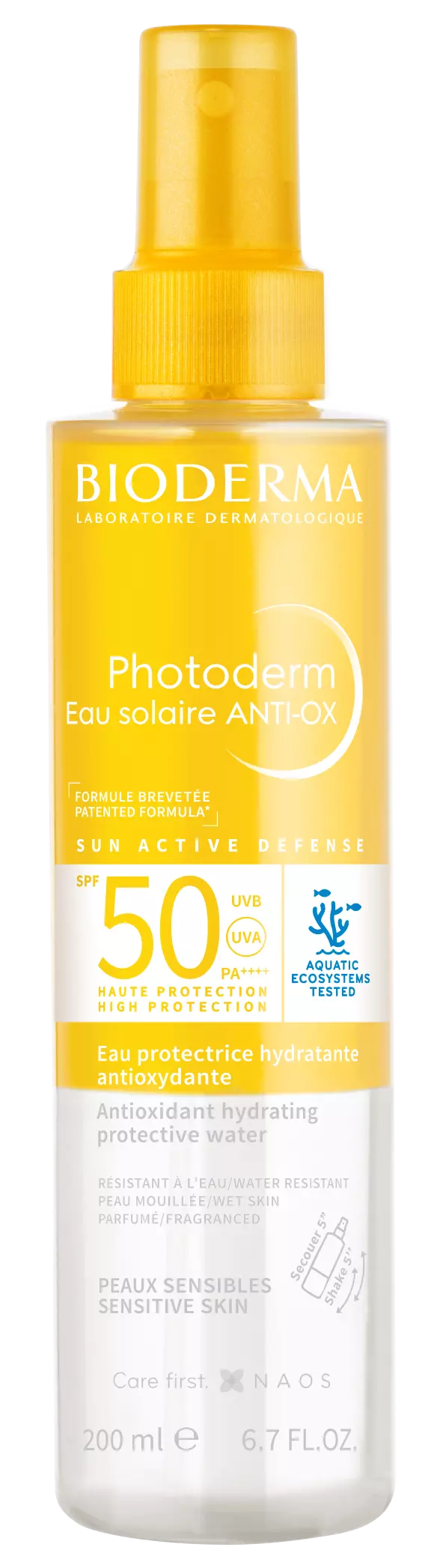 Bioderma Photoderm Eau solaire ANTI-OX SPF50+ 200ml Bioderma Photoderm Eau solaire ANTI-OX SPF50+ 200ml