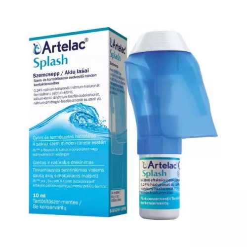 Artelac Splash szemcsepp 10ml
