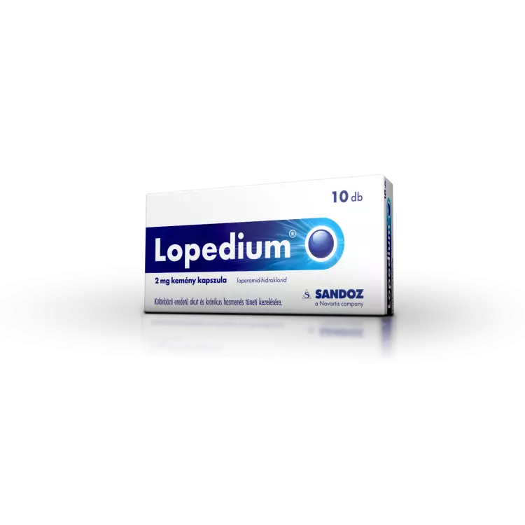 Lopedium 2 mg kemény kapszula 10x Lopedium 2 mg kemény kapszula 10x