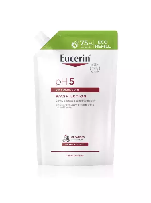 Eucerin pH5 Folyékony mosakodószer öko utántöltő 750ml Eucerin pH5 Folyékony mosakodószer öko utántöltő 750ml