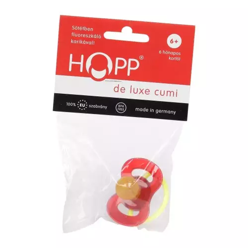HOPP játszócumi cseresznye de luxe 6hó 1x