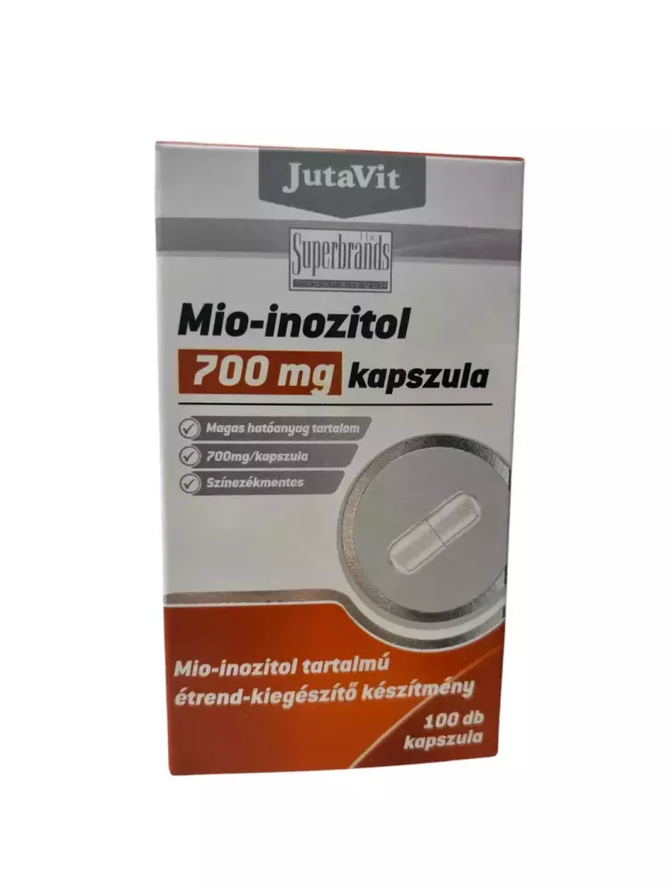 JutaVit Mio-inozitol 700 mg kapszula 100x JutaVit Mio-inozitol 700 mg kapszula 100x