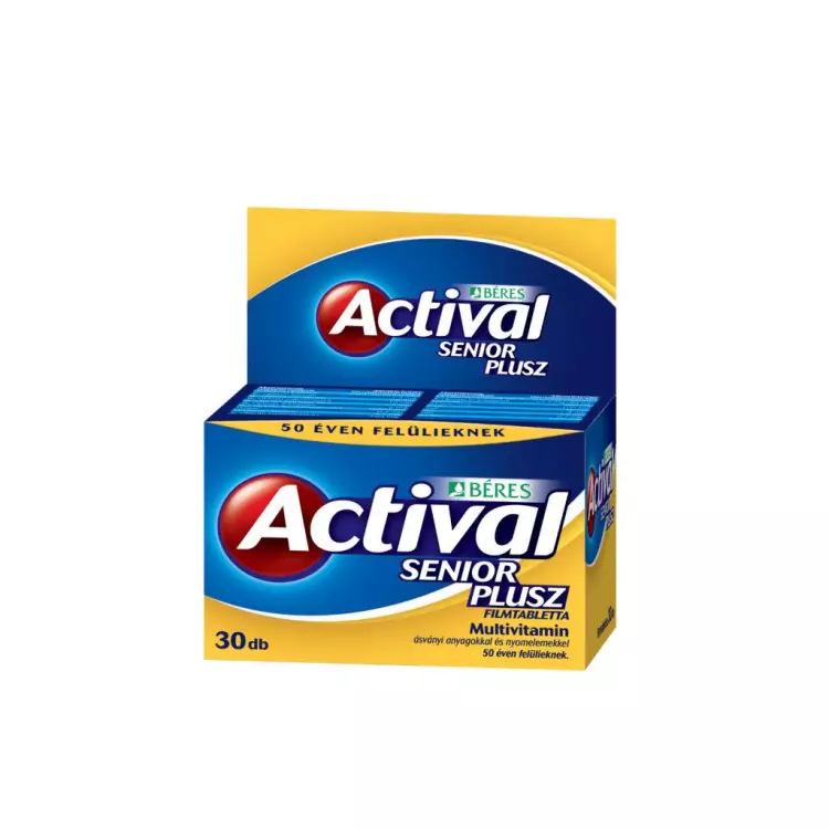 Actival Senior Plusz filmtabletta 30x Actival Senior Plusz filmtabletta 30x