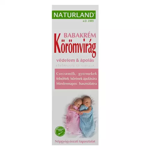 Naturland Körömvirág babakrém 100ml