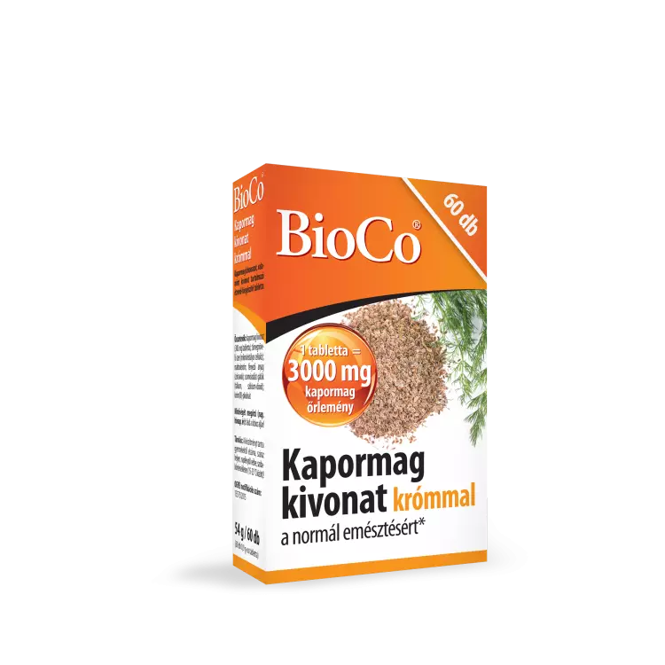BioCo Kapormag kivonat krómmal tabletta 60x BioCo Kapormag kivonat krómmal tabletta 60x