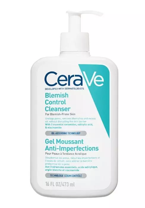 CeraVe Tisztító gél pattanások ellen 473ml