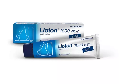 Lioton 1000 NE/g gél 1x 50g