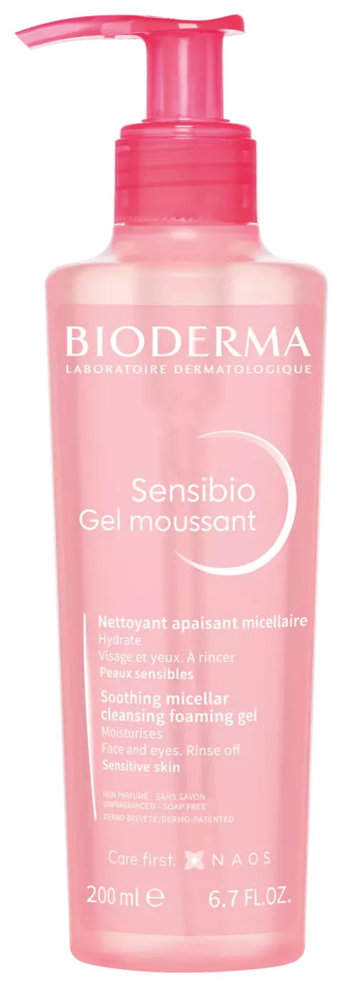 Bioderma Sensibio Gel Moussant (habzó gél) 200ml