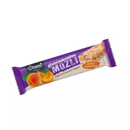 Cornexi müzliszelet sárgabarack GM. 25g Cornexi müzliszelet sárgabarack GM. 25g
