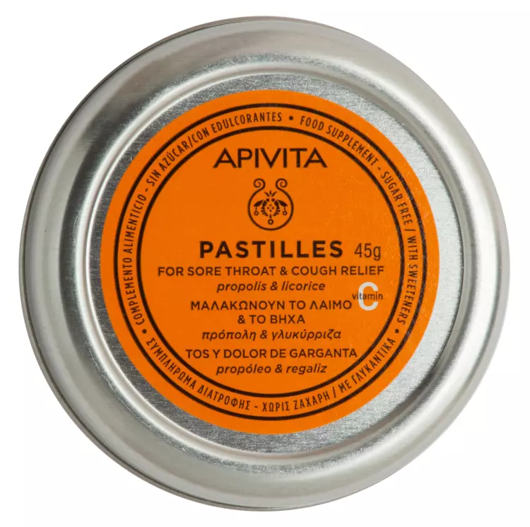 APIVITA Torokpasztilla Édesgyökér-ánizs 45g APIVITA Torokpasztilla Édesgyökér-ánizs 45g