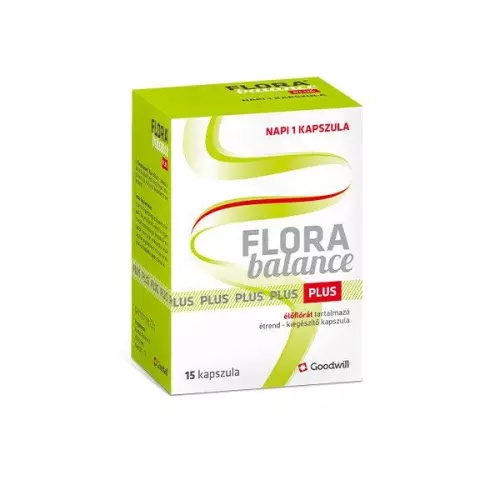 Florabalance Plus élőflórás étrendkieg. kapszula 15x